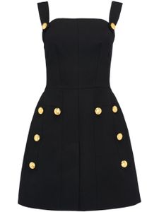 Alexander McQueen robe courte boutonnée - Noir