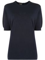 CHANEL Pre-Owned t-shirt à manches bouffantes (1994) - Bleu