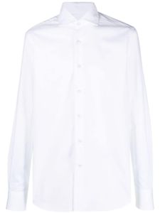 Orian chemise en coton à manches longues - Blanc