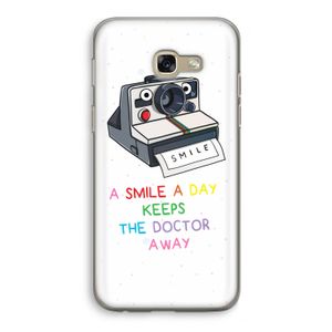 Smile: Samsung Galaxy A5 (2017) Transparant Hoesje