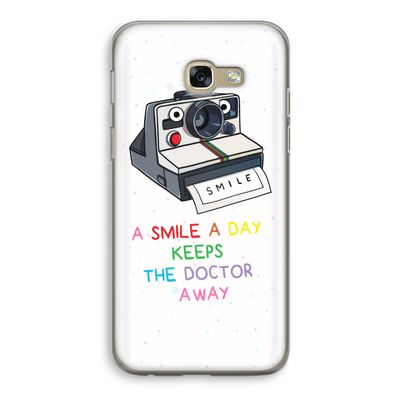 Smile: Samsung Galaxy A5 (2017) Transparant Hoesje