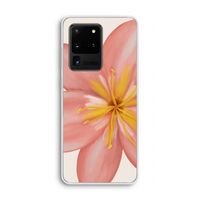 Pink Ellila Flower: Samsung Galaxy S20 Ultra Transparant Hoesje