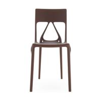Kartell A.I. Lite eetkamerstoel Mokka