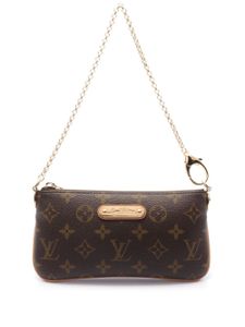 Louis Vuitton Pre-Owned 2010 pre-owned Pochette Milla PM handtas met monogram - Bruin