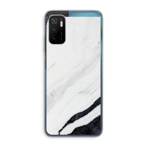 Elegante marmer: Xiaomi Poco M3 Pro 5G Transparant Hoesje