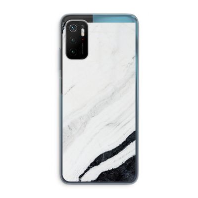 Elegante marmer: Xiaomi Poco M3 Pro 5G Transparant Hoesje