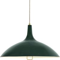 Gubi Tynell 1965 Hanglamp - Messing & Groen - thumbnail