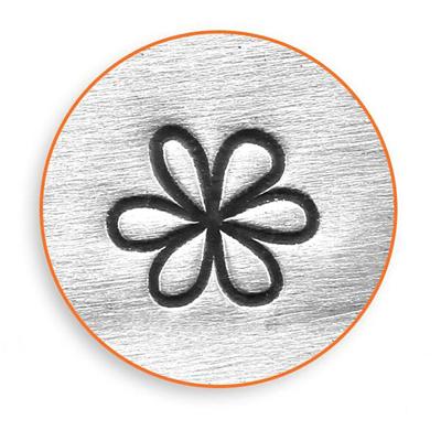 ImpressArt Embossing stempel, bloem, l: 65 mm, afm 6 mm, 1 stuk