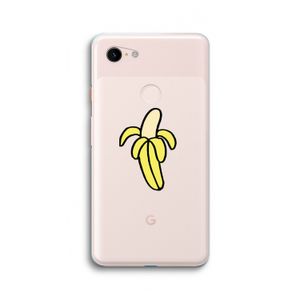 Banana: Google Pixel 3 XL Transparant Hoesje