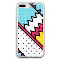 Pop Art #2: iPhone 7 Plus Transparant Hoesje