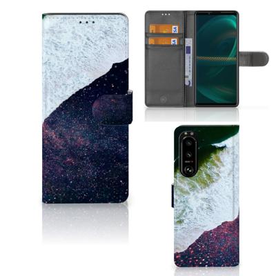 Sony Xperia 5III | Book Case | Sea in Space