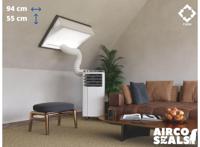 FDBW PK25 - Airco Raamafdichtingskit - 94 x 55 cm - Geschikt voor Velux Tuimelvenster Dakraam