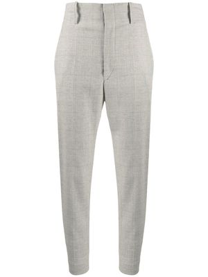 MARANT ÉTOILE pantalon de costume à carreaux - Gris