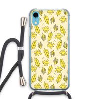 Herfst: iPhone XR Transparant Hoesje met koord