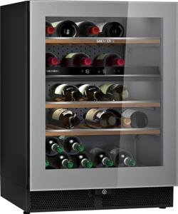 Siemens iQ500 KW16KATGB wijnkoeler Vrijstaand Zwart 44 fles(sen)