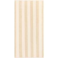 Cawö Cawo Pure Strepen Handdoek 50/100 beige