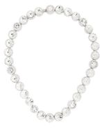 MISBHV collier ras-du-cou à ornements en cristal - Argent