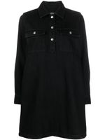 A.P.C. robe-chemise en jean - Noir