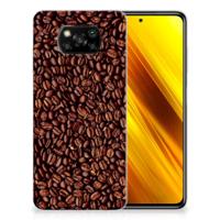 Xiaomi Poco X3 | Poco X3 Pro | Siliconen Case | Koffiebonen