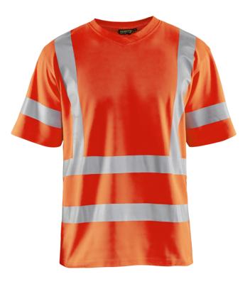 Blåkläder UV-T-Shirt High-Vis 33801070 | High-Vis Oranje | Maat S - 7330509369043