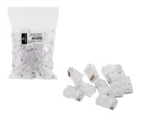 Cablexpert PLUG3UP6/100 kabel-connector 1 Transparant