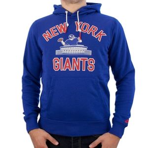 Nike Sportswear - New York Giants Rewind Hoodie - Rush Blue/ Gym Red