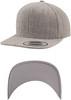 Flexfit FX6089M Classic Snapback - Heather Grey/Heather Grey - One Size