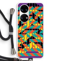 Skew Bee 2: Huawei P50 Transparant Hoesje met koord