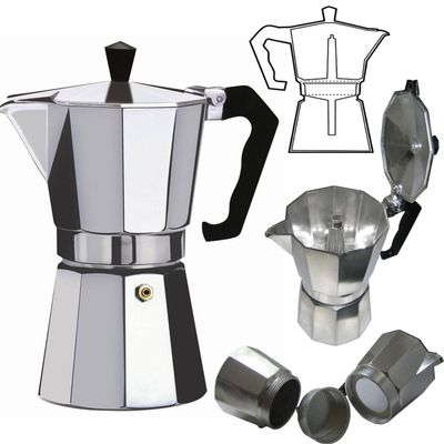 Cookinglife Percolator Italia Aluminium 1 Kops