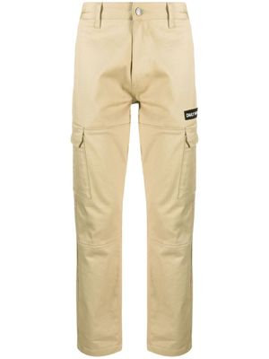 Daily Paper pantalon cargo à patch logo - Tons neutres