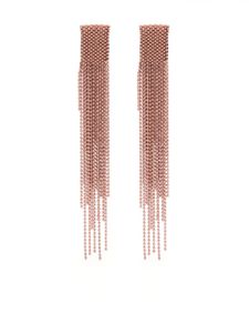 Fabiana Filippi boucles d'oreilles serties de perles - Rose