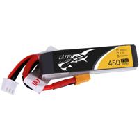 Tattu LiPo accupack 7.4 V 450 mAh Aantal cellen: 2 75 C Softcase XT30