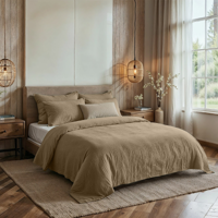 Dekbedovertrek Percale Katoen Mousseline Wit Effen 240x200 Cm Dreamhouse - Dekbed-Discounter.nl