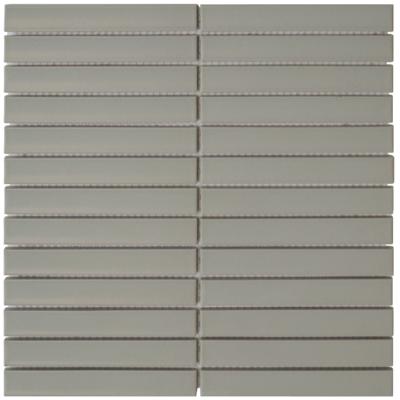 Mozaïek Sevilla Kit-Kat 29.6x29.9 cm Geglazuurd Porselein, Mat Sage Green The Mosaic Factory