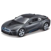 Modelauto/speelgoedauto BMW i8 - grijs - schaal 1:43