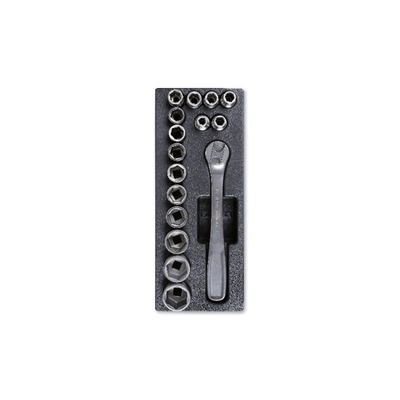 Beta T99 Zachte foam inlegbak met assortiment - 024240099 024240099
