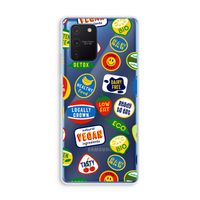 Fruitsticker: Samsung Galaxy Note 10 Lite Transparant Hoesje