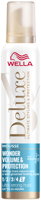 Wella Deluxe Mousse - Wonder Volume & Protection