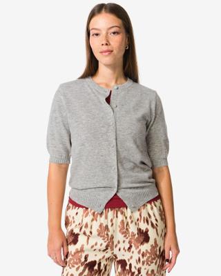 HEMA Damesvest New cardigan middengrijs (middengrijs)