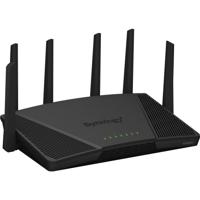 Synology RT6600ax Router WiFi6 1xWAN 3xGbE 1x2.5Gb draadloze router Tri-band (2.4 GHz / 5 GHz / 5 GHz) Zwart - thumbnail