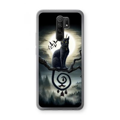 Moonlight Companions: Xiaomi Redmi 9 Transparant Hoesje