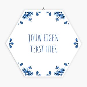 Zeshoekig (hexagon) tegeltje maken