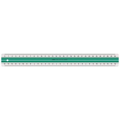 Linex antislip liniaal 30 cm groen/transparant