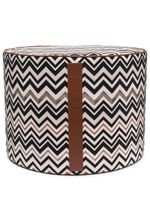 Missoni Home pouf Belfast à motif zigzag - Tons neutres - thumbnail