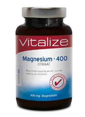 Vitalize Magnesium - 400 Citraat 120Tabletten