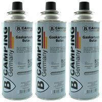 Voordeelset van 3x stuks benson fles camping Butaangas/gasvulling van 227 gram