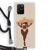 Let's get salty: Samsung Galaxy S10 Lite Transparant Hoesje met koord