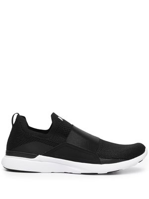 APL: ATHLETIC PROPULSION LABS baskets montantes en maille - Noir