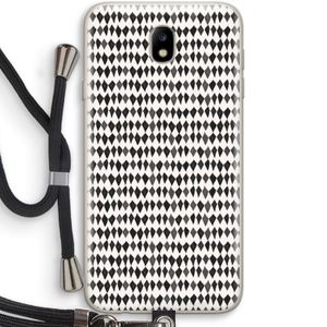 Crazy shapes: Samsung Galaxy J7 (2017) Transparant Hoesje met koord