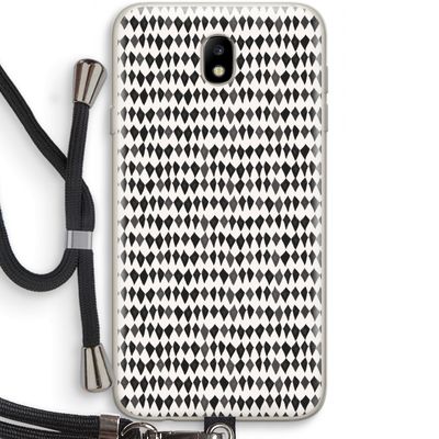 Crazy shapes: Samsung Galaxy J7 (2017) Transparant Hoesje met koord